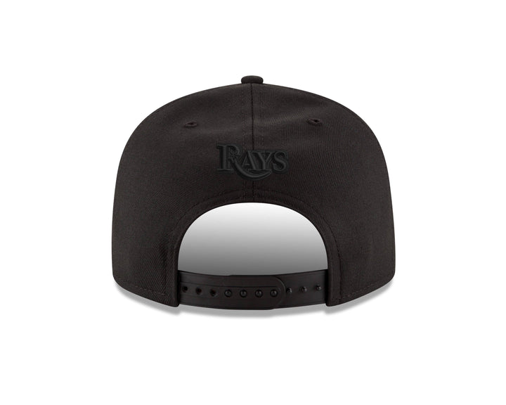 RAYS BLACK ON BLACK DEVIL RAYS 9FIFTY SNAPBACK CAP - The Bay Republic | Team Store of the Tampa Bay Rays & Rowdies