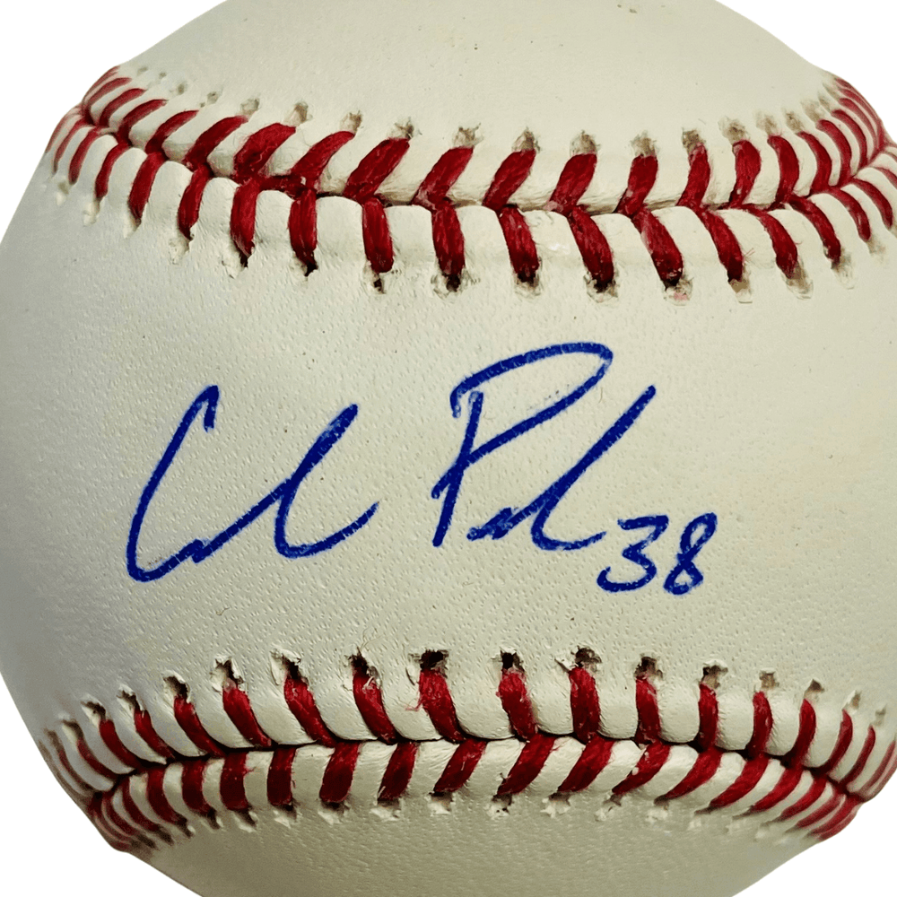 RAYS COLIN POCHE AUTOGRAPHED OFFICAL MLB BASEBALL - The Bay Republic | Team Store of the Tampa Bay Rays & Rowdies