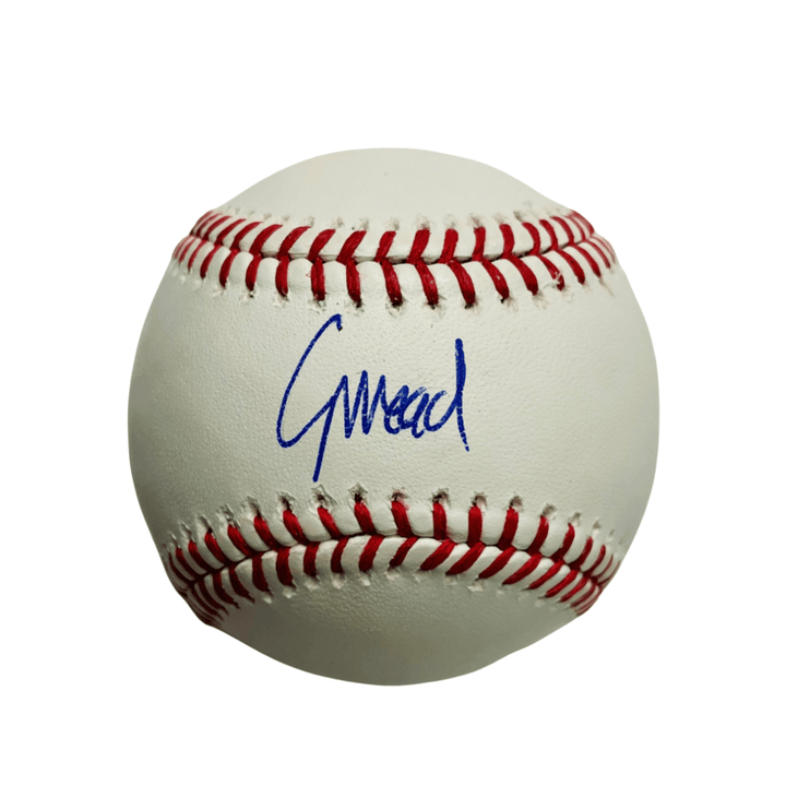 RAYS CURTIS MEAD AUTOGRAPHED 25TH ANNIVERSARY OFFICIAL MLB BASEBALL - The Bay Republic | Team Store of the Tampa Bay Rays & Rowdies