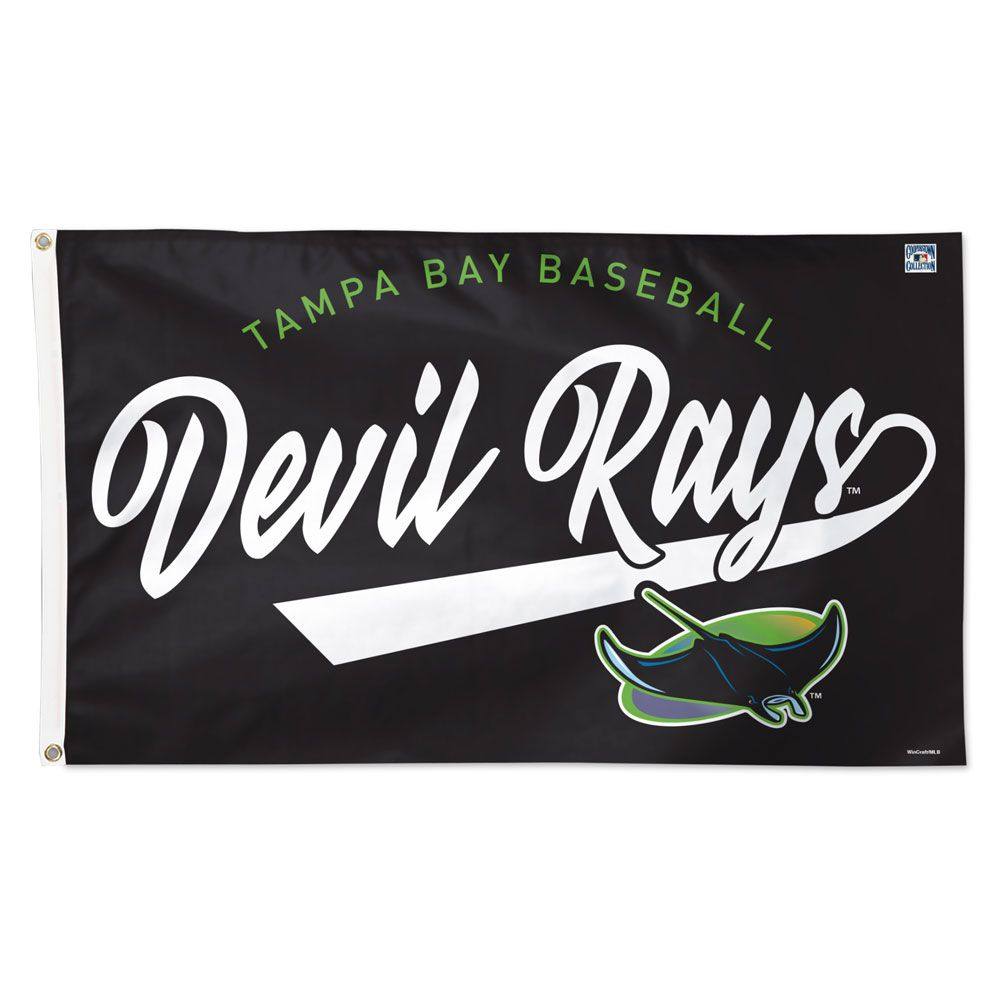 RAYS DEVIL RAYS TAMPA BAY BASEBALL 3X5 FLAG - The Bay Republic | Team Store of the Tampa Bay Rays & Rowdies