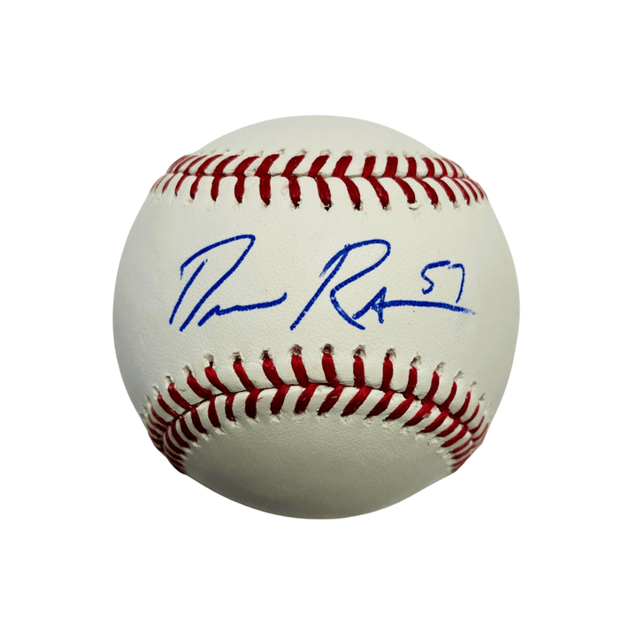 RAYS DREW RASMUSSEN AUTOGRAPHED OFFICIAL MLB BASEBALL - The Bay Republic | Team Store of the Tampa Bay Rays & Rowdies