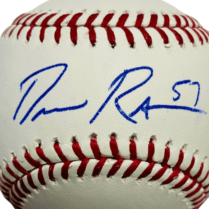 RAYS DREW RASMUSSEN AUTOGRAPHED OFFICIAL MLB BASEBALL - The Bay Republic | Team Store of the Tampa Bay Rays & Rowdies