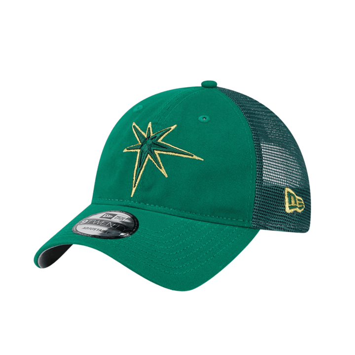 RAYS GREEN ST. PATRICK'S DAY 2023 9TWENTY NEW ERA ADJUSTABLE HAT - The Bay Republic | Team Store of the Tampa Bay Rays & Rowdies