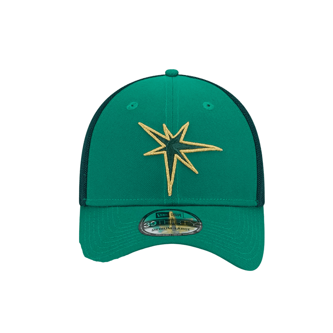 RAYS GREEN ST. PATRICK'S DAY 2023 BURST FLEX FIT 39THIRTY NEW ERA HAT - The Bay Republic | Team Store of the Tampa Bay Rays & Rowdies
