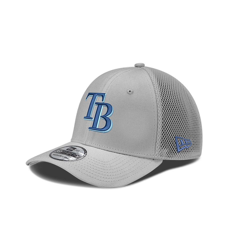 RAYS GREY TB NEO NEW ERA 39THIRTY HAT - The Bay Republic | Team Store of the Tampa Bay Rays & Rowdies