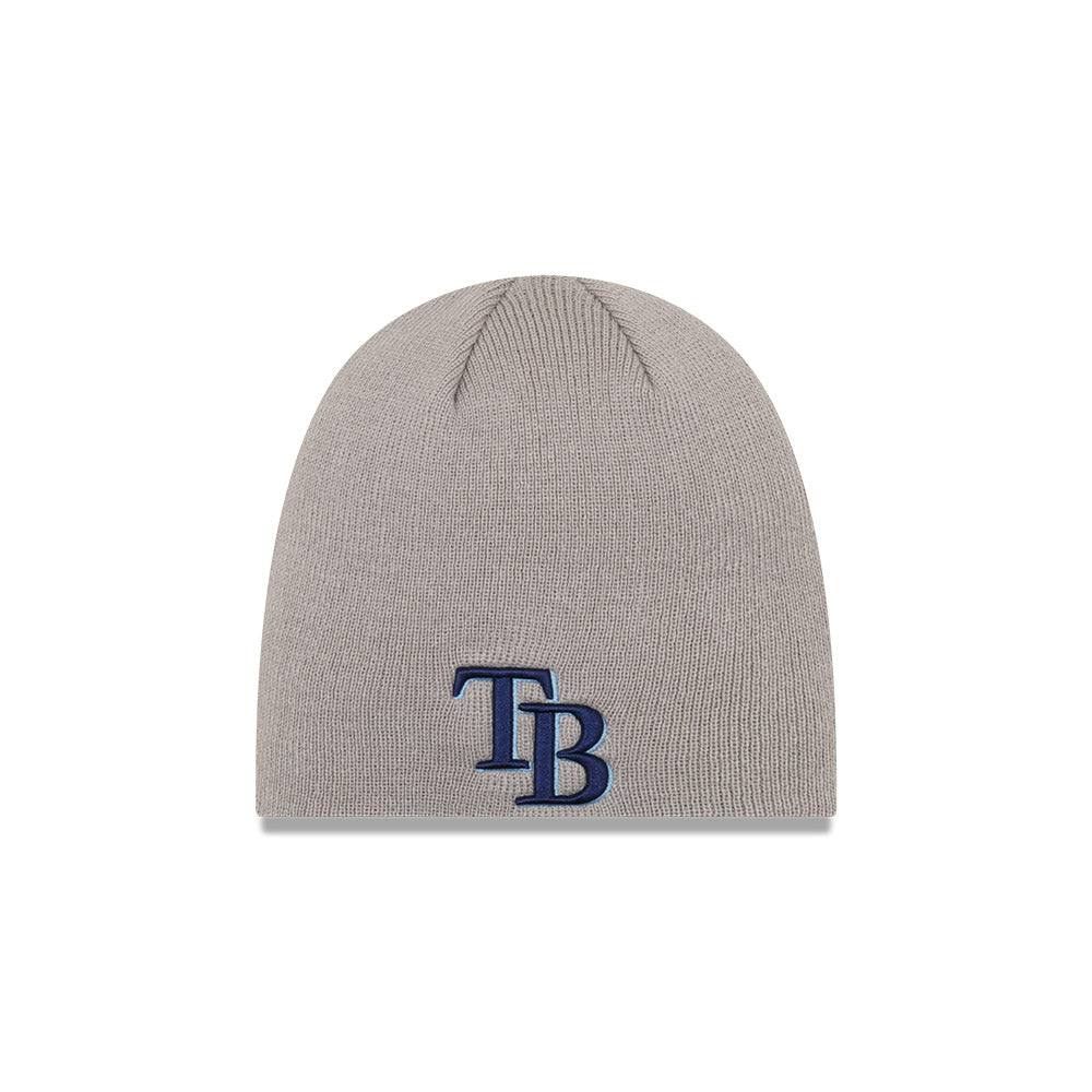 RAYS GREY TB NEW ERA KNIT HAT - The Bay Republic | Team Store of the Tampa Bay Rays & Rowdies