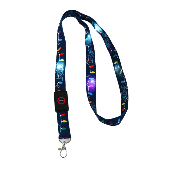 RAYS HOLIDAY LANYARD - The Bay Republic | Team Store of the Tampa Bay Rays & Rowdies