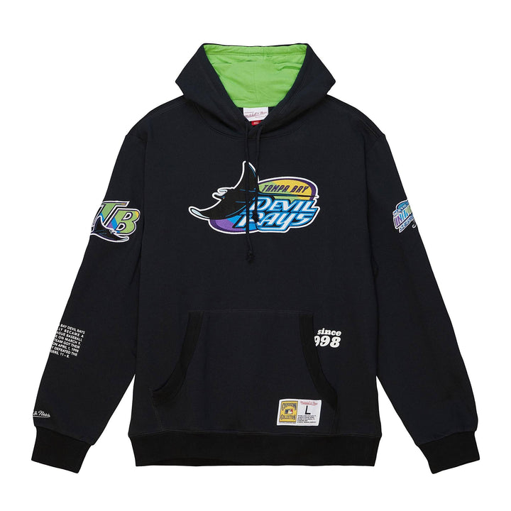 RAYS MEN'S DEVIL RAYS BLACK RAYS UP ORIGINS HOODIE - The Bay Republic | Team Store of the Tampa Bay Rays & Rowdies