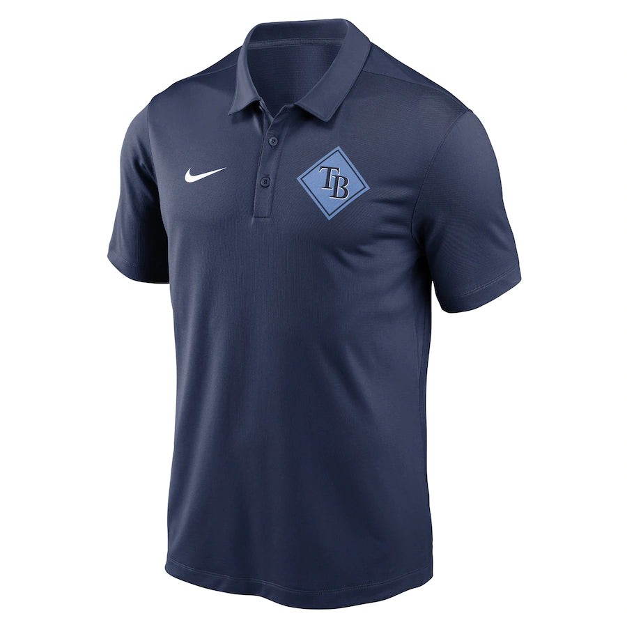 RAYS MEN'S NAVY DIAMOND ICON POLO - The Bay Republic | Team Store of the Tampa Bay Rays & Rowdies