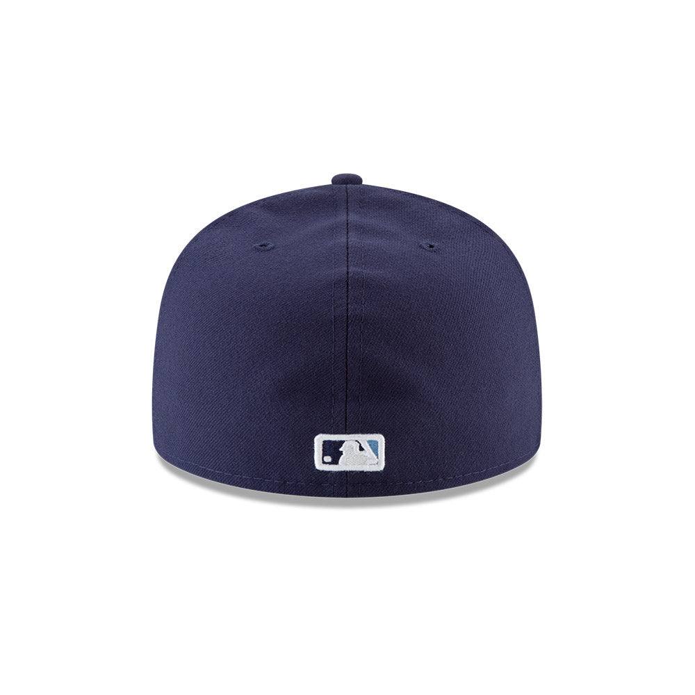 RAYS NAVY 25TH ANNIVERSARY TB 5950 NEW ERA FITTED CAP - The Bay Republic | Team Store of the Tampa Bay Rays & Rowdies