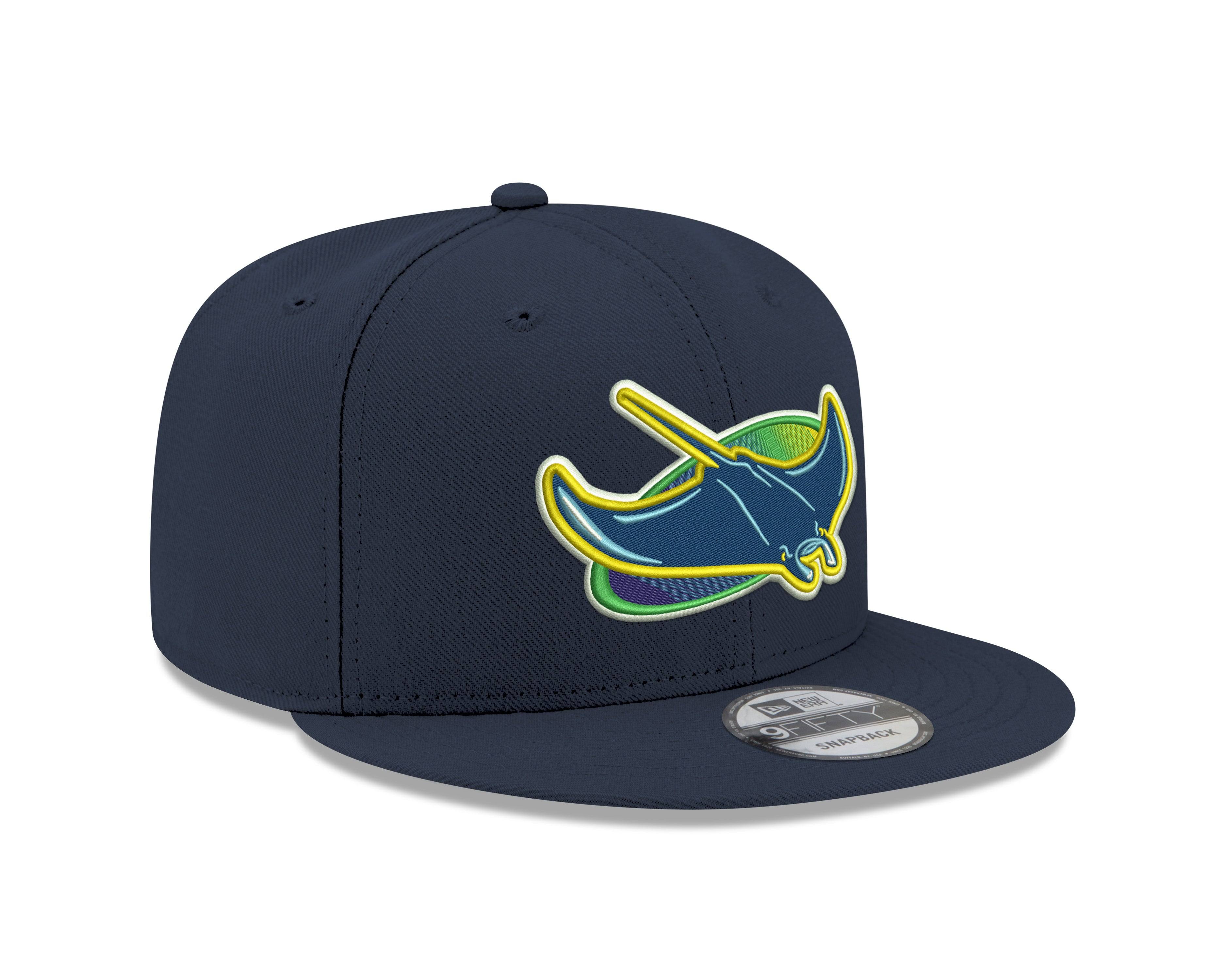 Rays New Era Navy Devil Rays Alt 9Fifty Snapback Hat | The Bay Republic