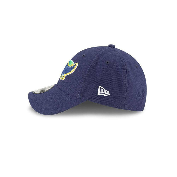 RAYS NAVY MEN'S ALTERNATIVE THE LEAGUE NEW ERA 9FORTY ADJUSTABLE HAT - The Bay Republic | Team Store of the Tampa Bay Rays & Rowdies