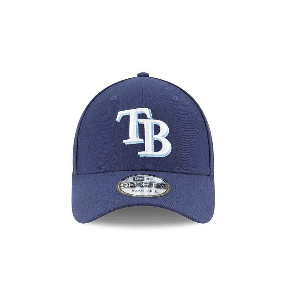 RAYS NAVY MEN'S NEW ERA LEAGUE 9FORTY ADJUSTABLE HAT - The Bay Republic | Team Store of the Tampa Bay Rays & Rowdies