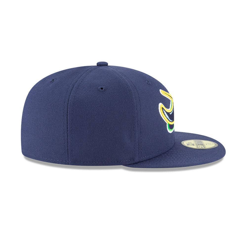 Rays New Era Navy Alt Ac Game 59Fifty Fitted Hat