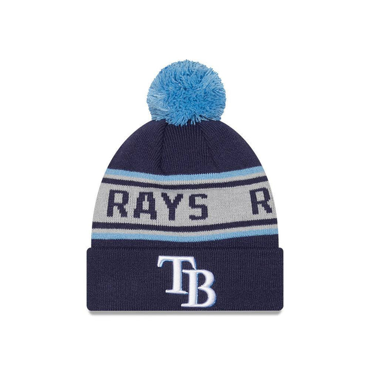 RAYS NAVY REPEAT TB NEW ERA KNIT HAT - The Bay Republic | Team Store of the Tampa Bay Rays & Rowdies
