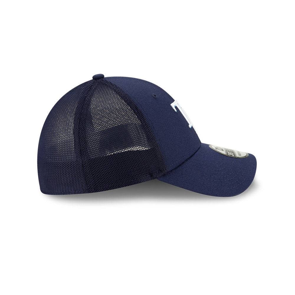 RAYS NAVY TEAM MESH TB NEW ERA 39THIRTY HAT - The Bay Republic | Team Store of the Tampa Bay Rays & Rowdies