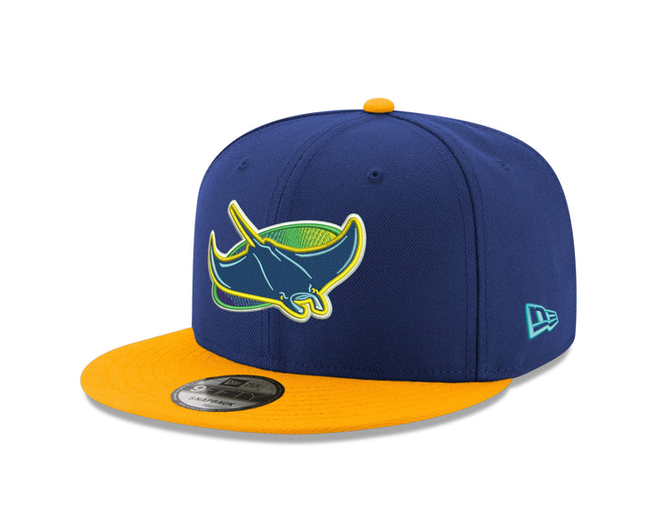 RAYS NAVY/GOLD ALT NEW ERA 9FIFTY SNAPBACK HAT - The Bay Republic | Team Store of the Tampa Bay Rays & Rowdies