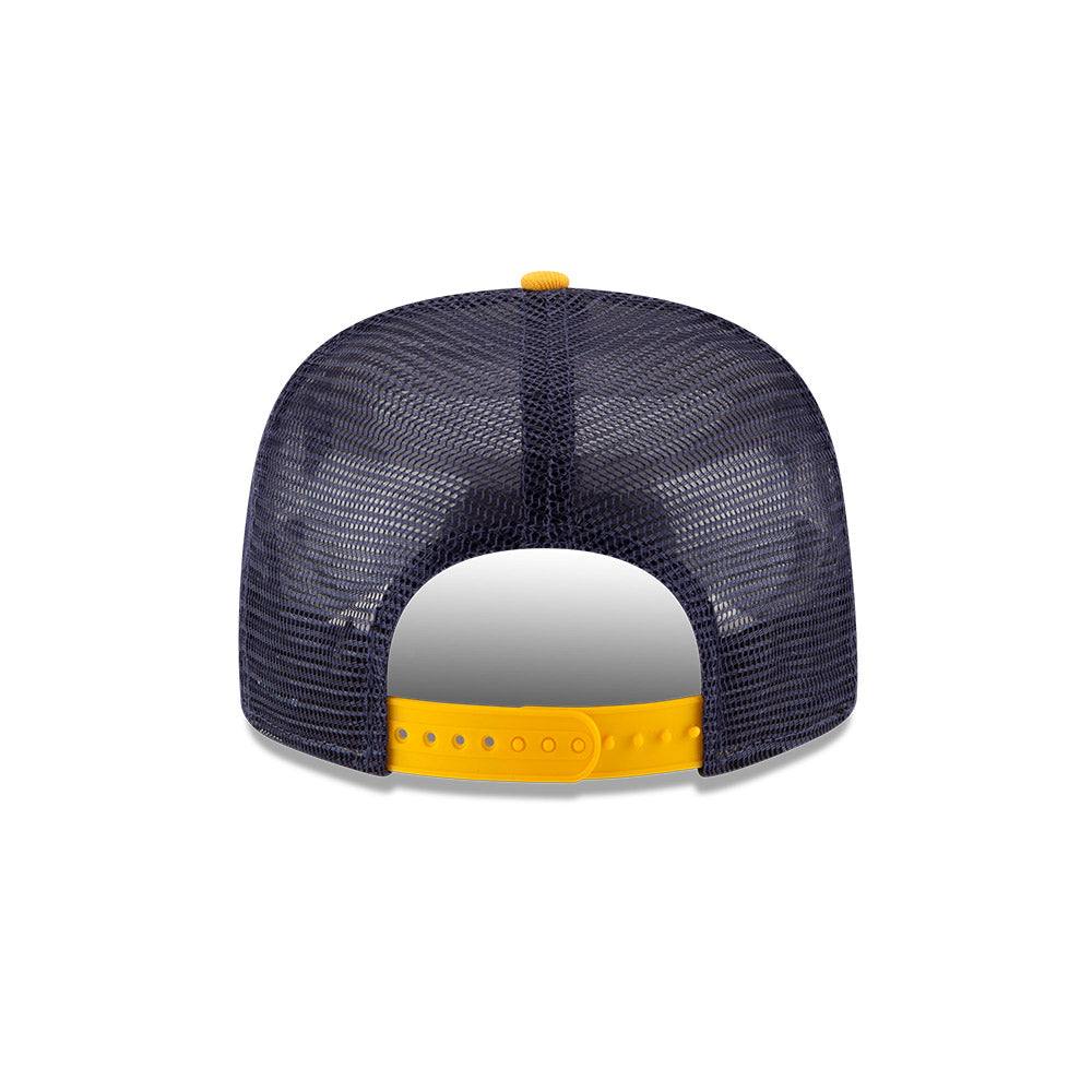 RAYS NAVY/GOLD THROWBACK STRIPES TB NEW ERA 9FIFTY NEW ERA SNAPBACK HAT - The Bay Republic | Team Store of the Tampa Bay Rays & Rowdies