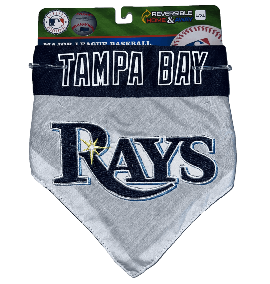 RAYS PET REVERSIBLE BANDANA - The Bay Republic | Team Store of the Tampa Bay Rays & Rowdies