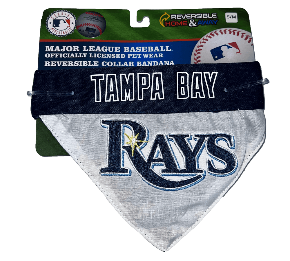 RAYS PET REVERSIBLE BANDANA - The Bay Republic | Team Store of the Tampa Bay Rays & Rowdies