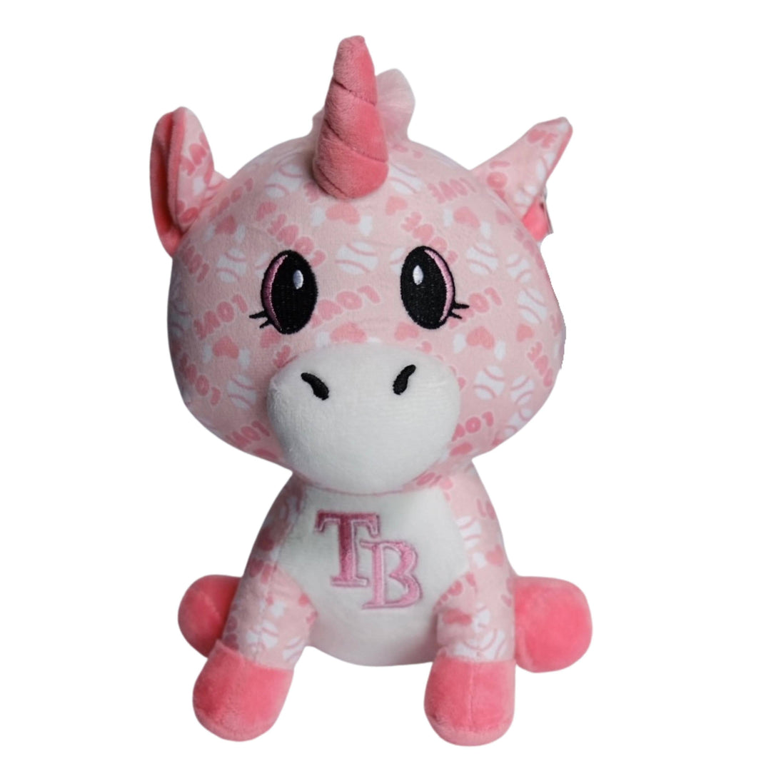 RAYS PINK LOVE TB UNICORN PLUSH - The Bay Republic | Team Store of the Tampa Bay Rays & Rowdies