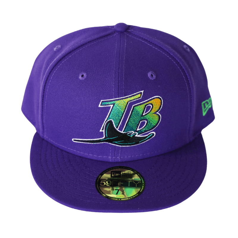 RAYS PURPLE NEW ERA 5950 COOPERSTOWN DEVIL RAYS CAP - The Bay Republic | Team Store of the Tampa Bay Rays & Rowdies