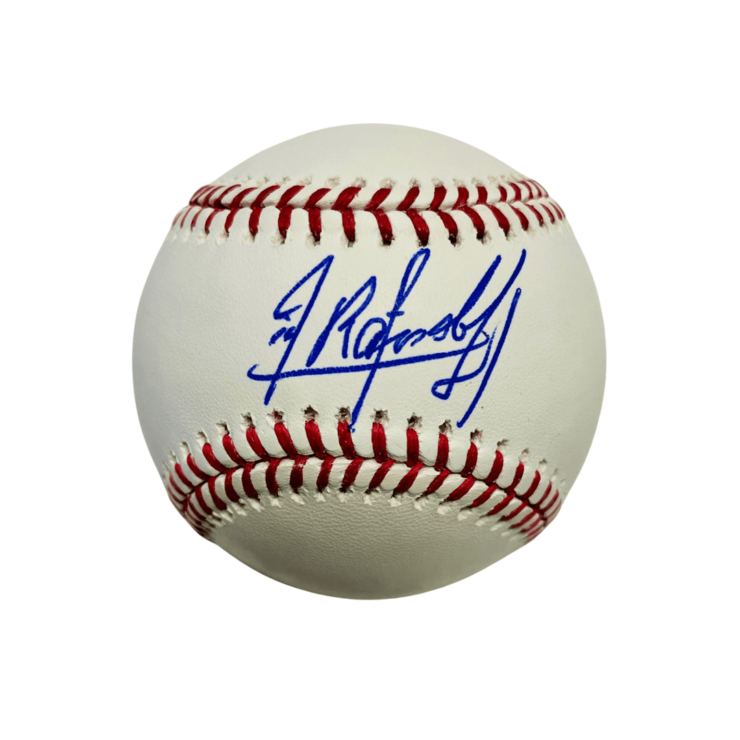 RAYS RANDY AROZARENA AUTOGRAPHED 25TH ANNIVERSARY OFFICIAL MLB BASEBALL - The Bay Republic | Team Store of the Tampa Bay Rays & Rowdies
