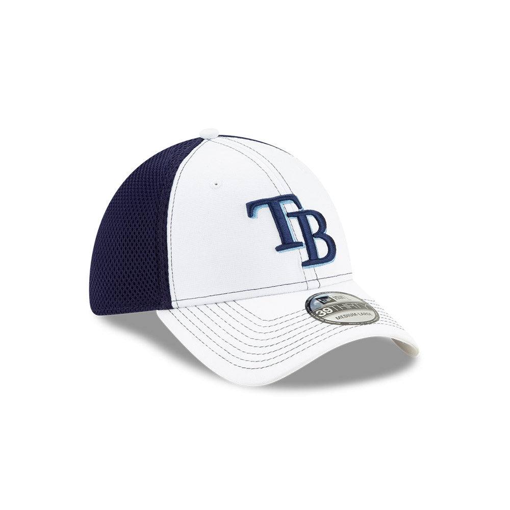 RAYS SHADOW NEO WHITE 39THIRTY HAT - The Bay Republic | Team Store of the Tampa Bay Rays & Rowdies