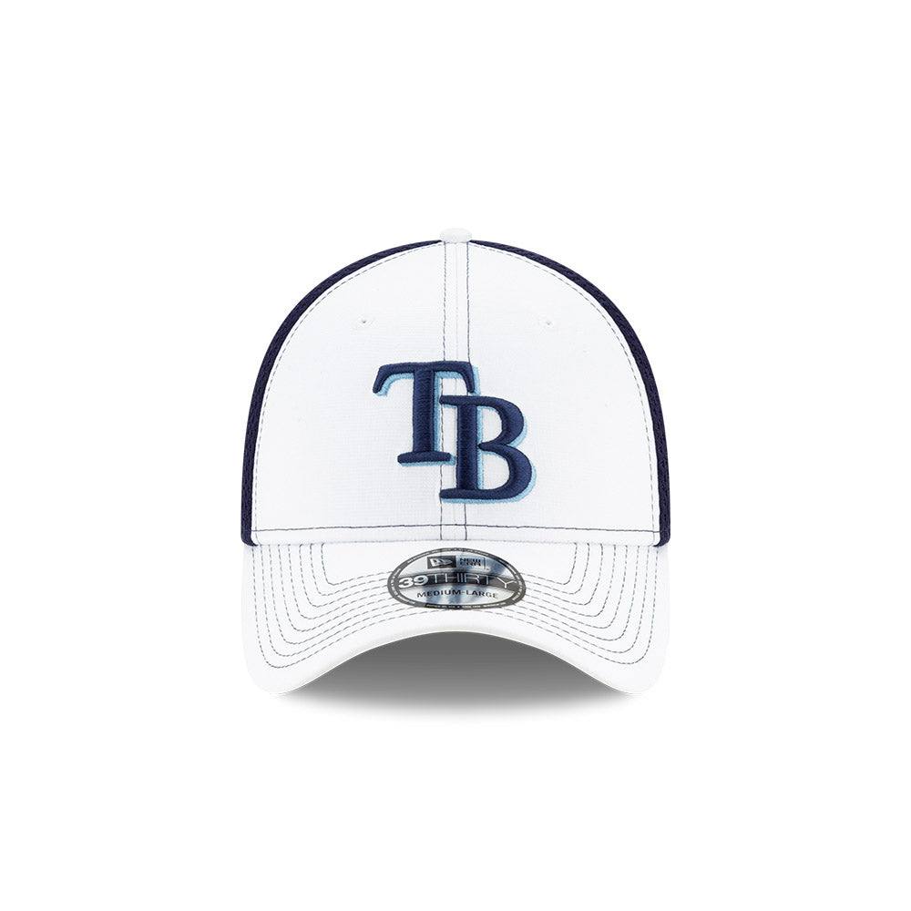 RAYS SHADOW NEO WHITE 39THIRTY HAT - The Bay Republic | Team Store of the Tampa Bay Rays & Rowdies