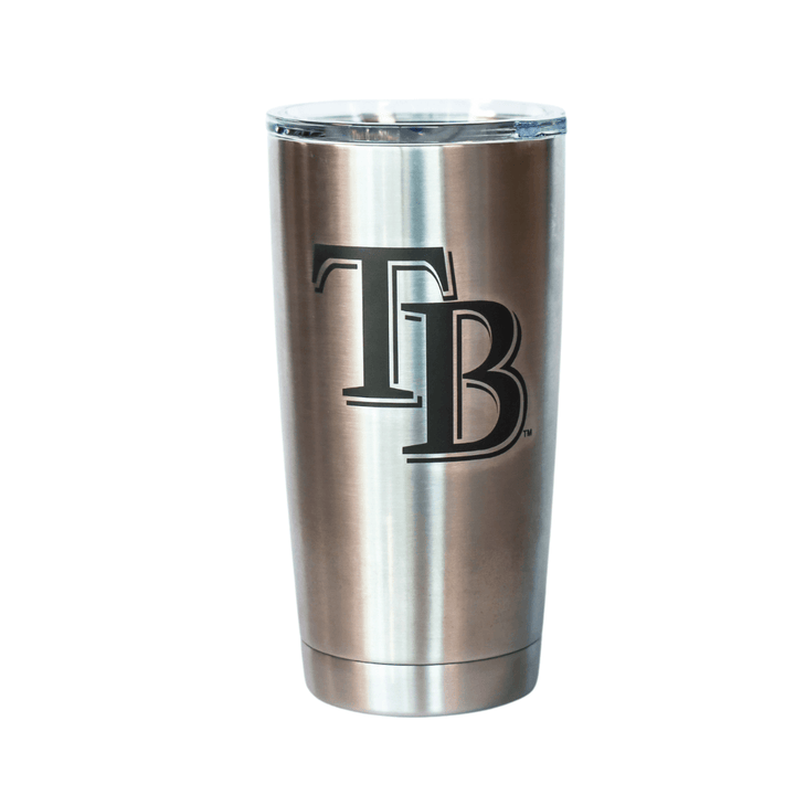 RAYS STAINLESS STEEL YETI 20OZ TUMBLER - The Bay Republic | Team Store of the Tampa Bay Rays & Rowdies