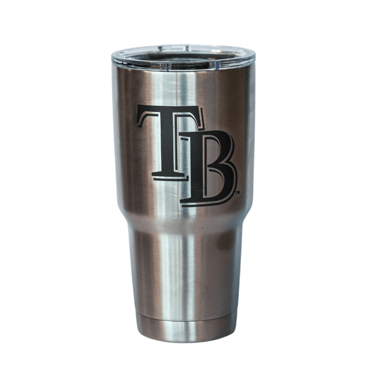 RAYS STAINLESS STEEL YETI 30OZ TUMBLER - The Bay Republic | Team Store of the Tampa Bay Rays & Rowdies