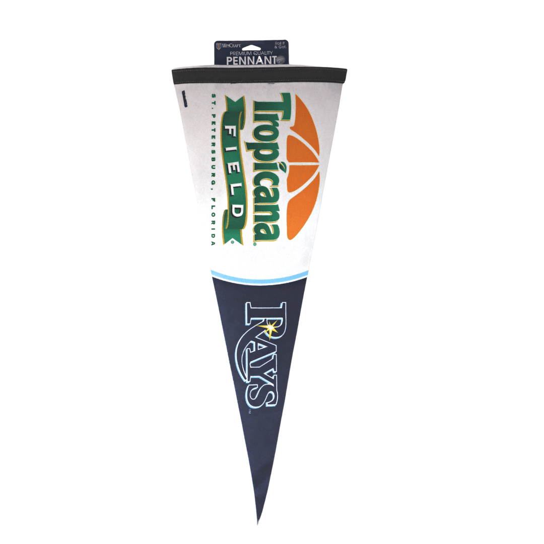 RAYS TROPICANA FIELD LOGO PENNANT - The Bay Republic | Team Store of the Tampa Bay Rays & Rowdies