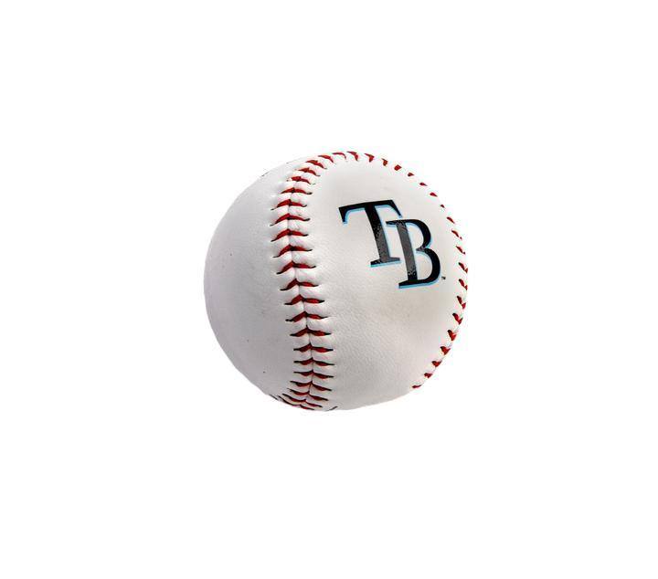RAYS WHITE TB LOGO BASEBALL - The Bay Republic | Team Store of the Tampa Bay Rays & Rowdies