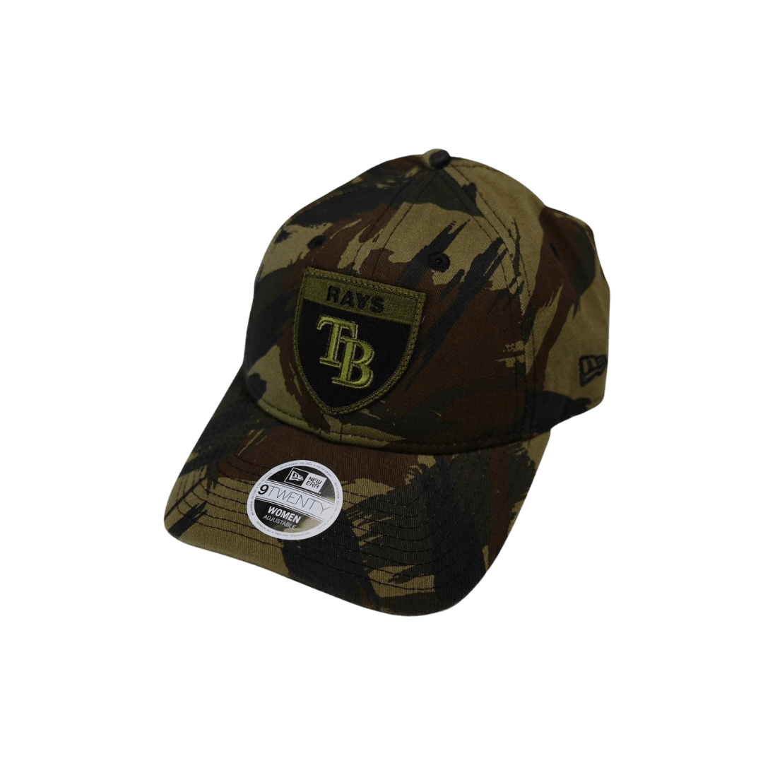 RAYS WOMEN S CAMO NEW ERA 9TWENTY ADJUSTABLE CAP The Bay Republic