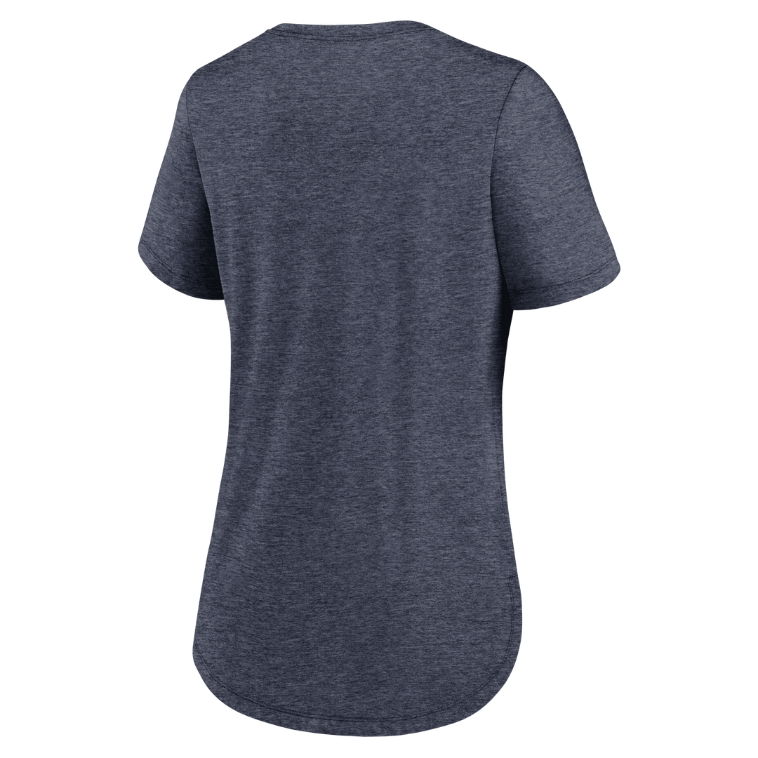 RAYS WOMEN'S HEATHER GREY NIKE TB TEAM TOUCH T-SHIRT - The Bay Republic | Team Store of the Tampa Bay Rays & Rowdies