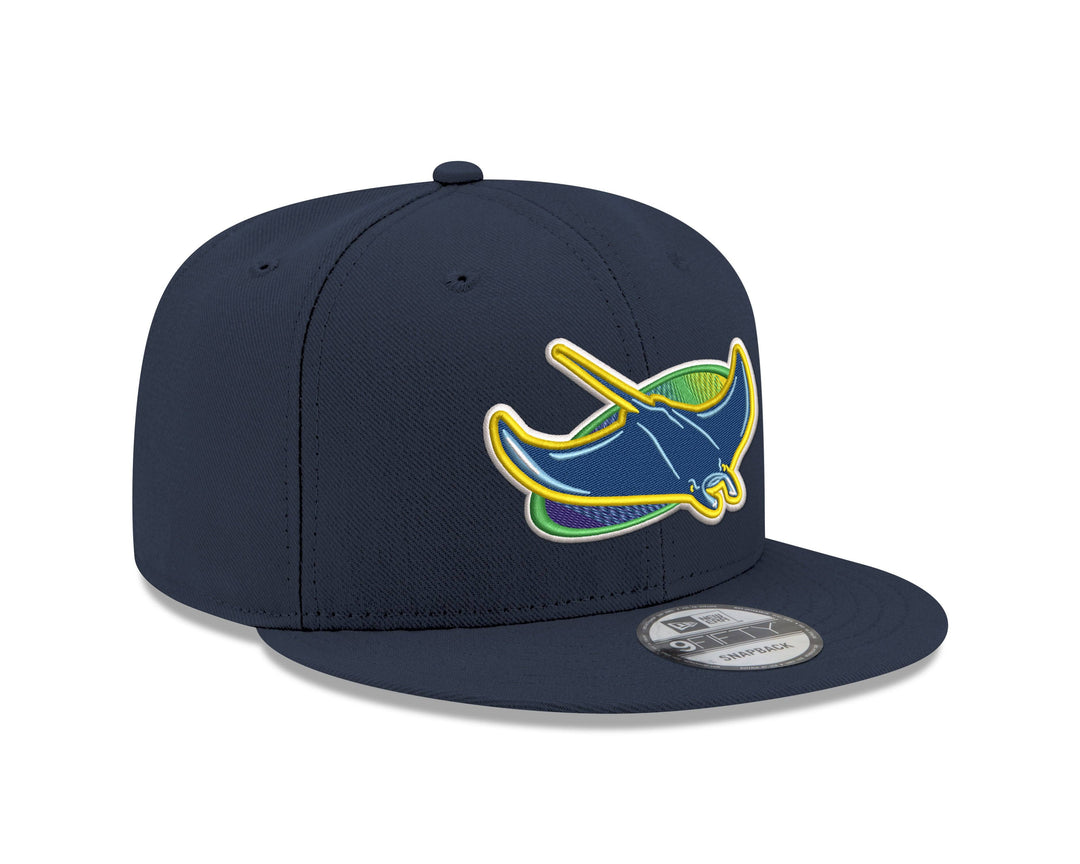 RAYS YOUTH NAVY ALT NEW ERA 9FIFTY SNAPBACK CAP - The Bay Republic | Team Store of the Tampa Bay Rays & Rowdies