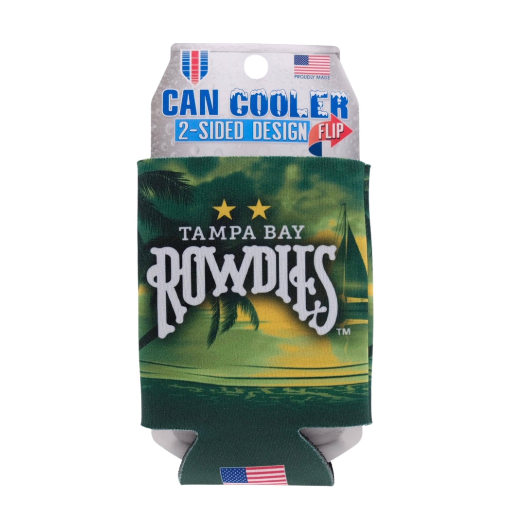 ROWDIES 2 STAR LOGO CAN KOOZIE - The Bay Republic | Team Store of the Tampa Bay Rays & Rowdies