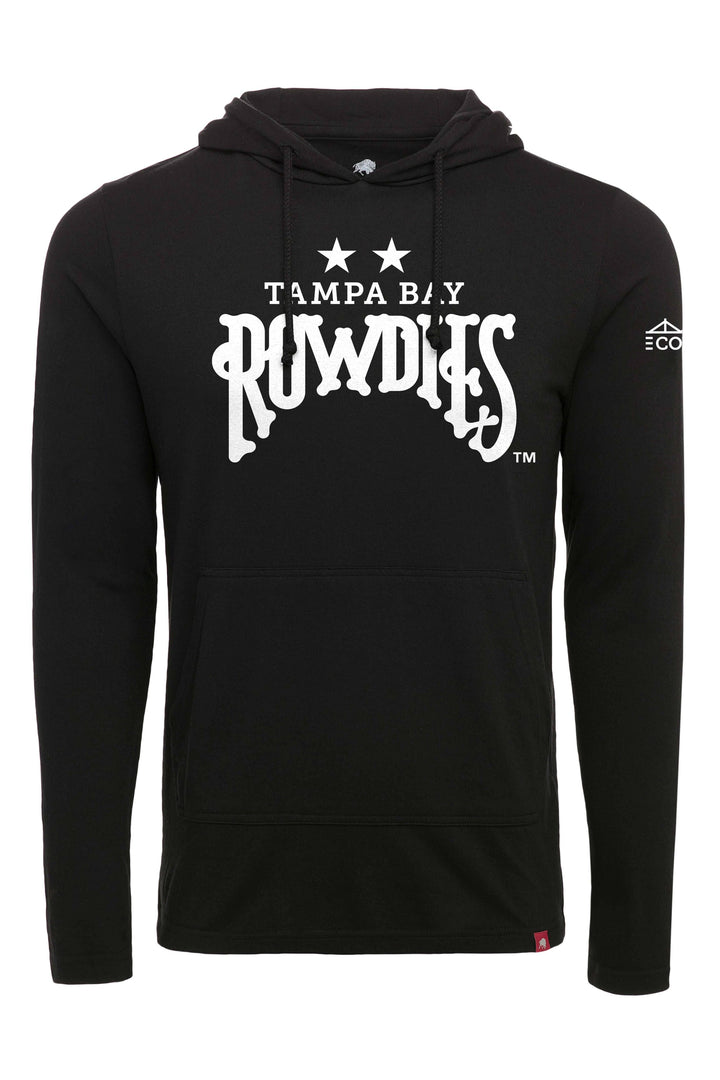 ROWDIES BLACK 2 STAR COYR HOODIE - The Bay Republic | Team Store of the Tampa Bay Rays & Rowdies