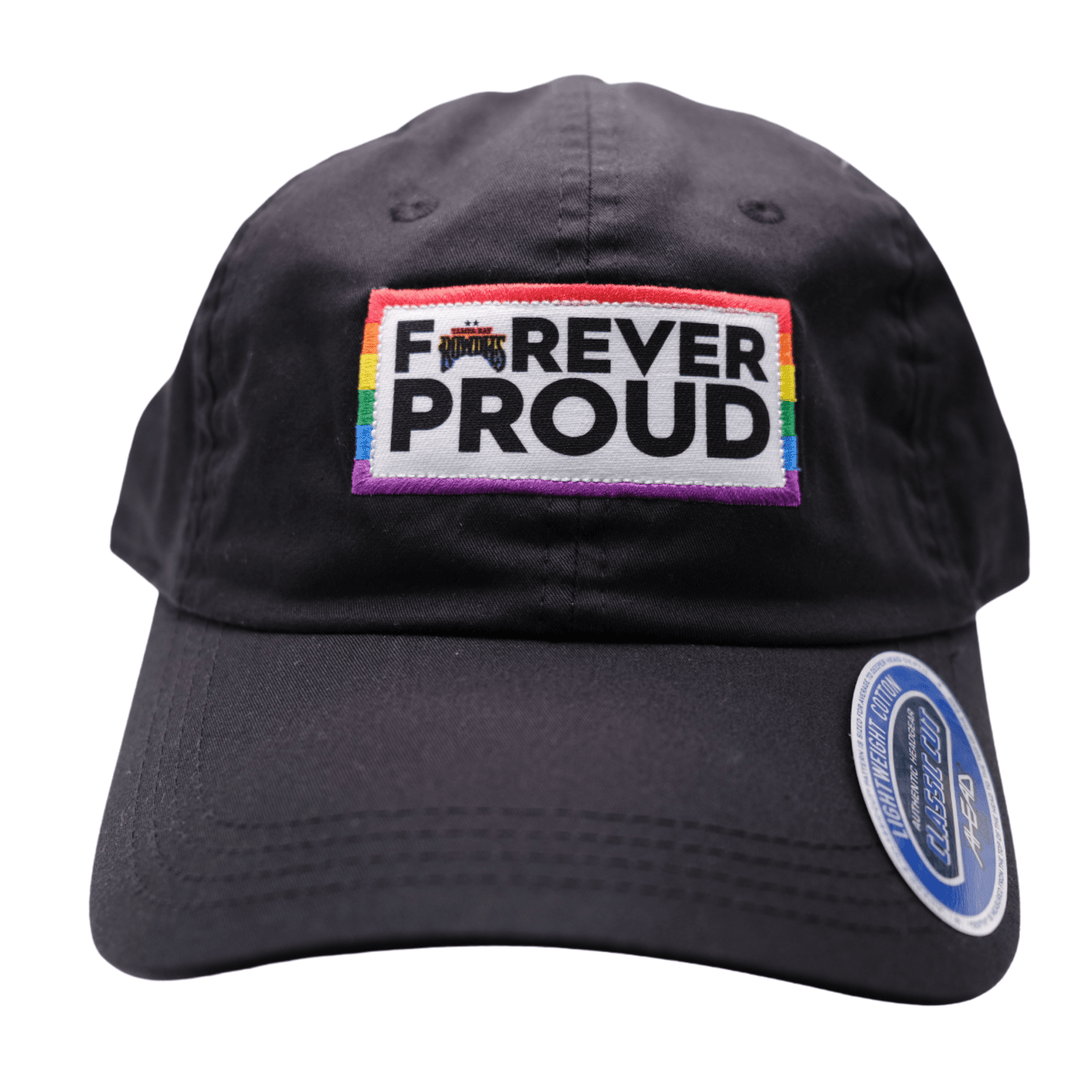 ROWDIES BLACK FOREVER PROUD HAT - The Bay Republic | Team Store of the Tampa Bay Rays & Rowdies