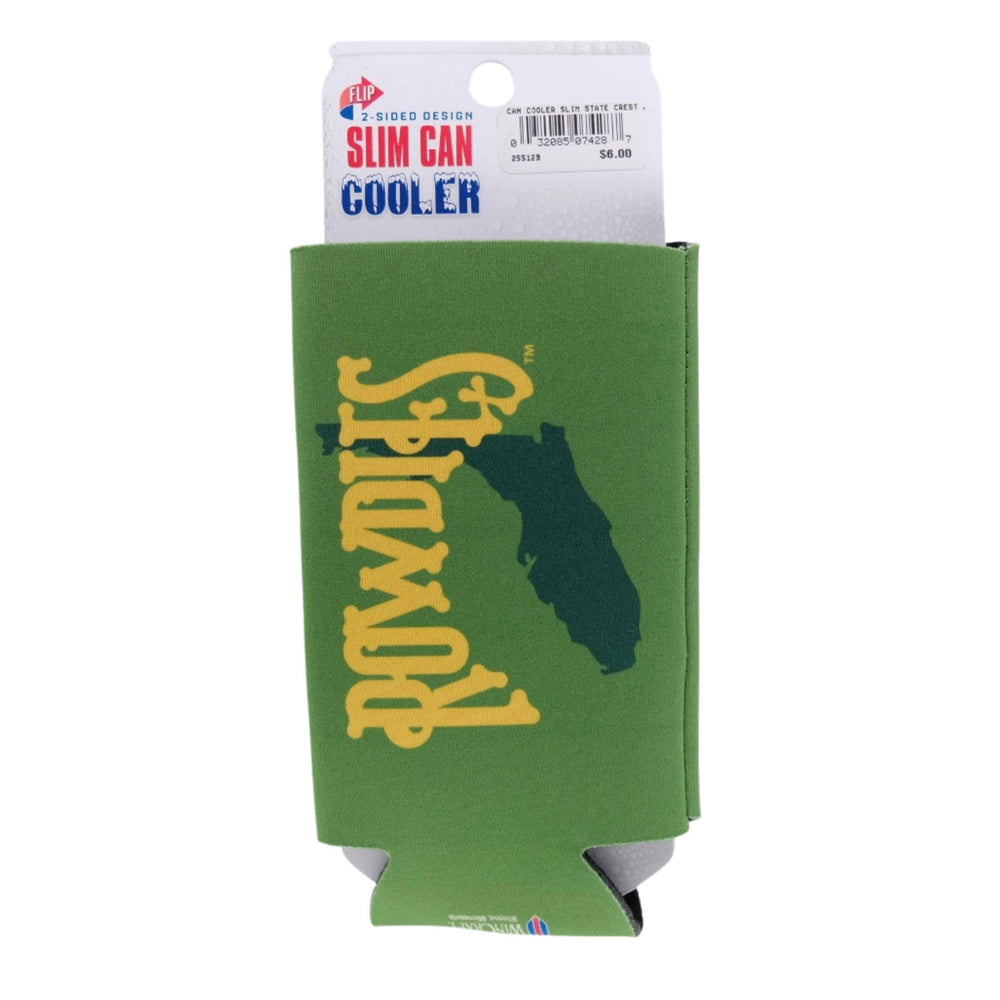 ROWDIES FLORIDA CREST LOGO SLIM CAN KOOZIE - The Bay Republic | Team Store of the Tampa Bay Rays & Rowdies