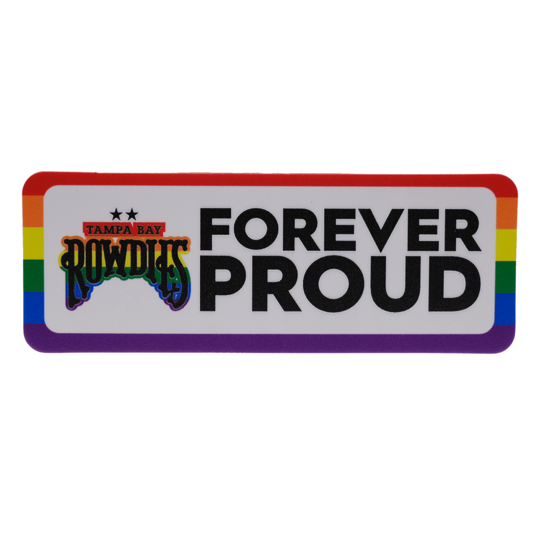 ROWDIES FOREVER PROUD MAGNET - The Bay Republic | Team Store of the Tampa Bay Rays & Rowdies