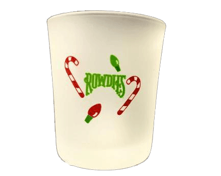 ROWDIES FROSTED HOLIDAY SHOT GLASS - The Bay Republic | Team Store of the Tampa Bay Rays & Rowdies