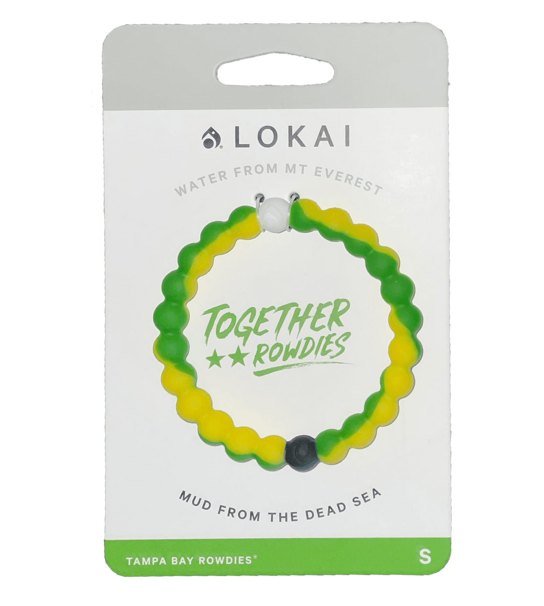 ROWDIES GREEN AND YELLOW LOKAI BRACELET - The Bay Republic | Team Store of the Tampa Bay Rays & Rowdies