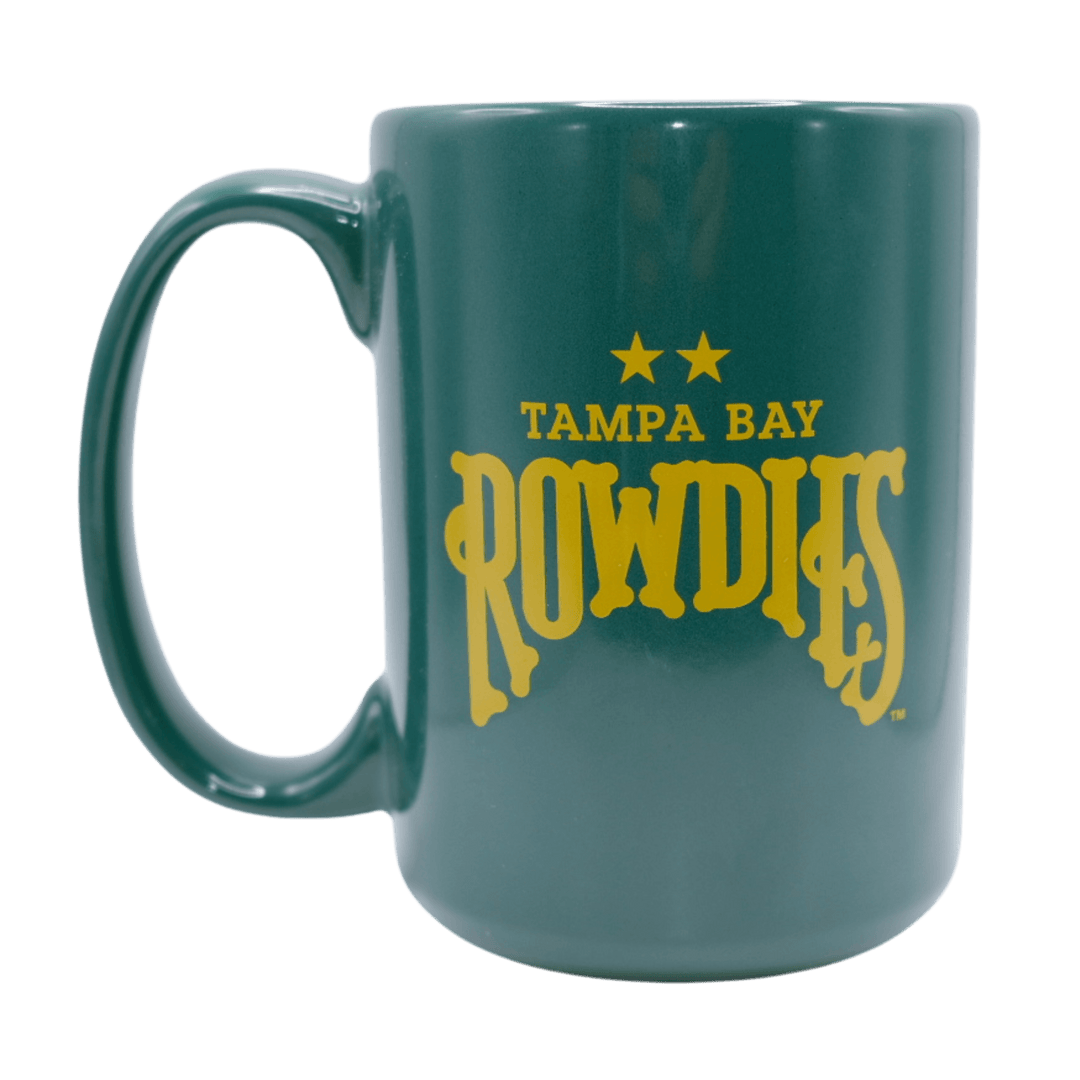 ROWDIES GREEN COFFEE MUG - The Bay Republic | Team Store of the Tampa Bay Rays & Rowdies