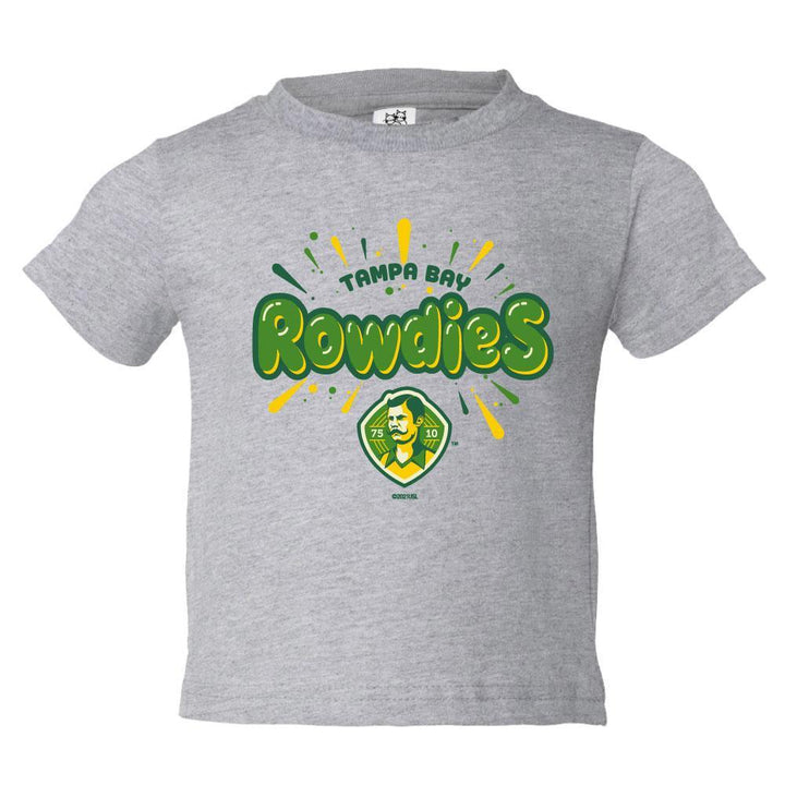 ROWDIES GREY TODDLER T-SHIRT - The Bay Republic | Team Store of the Tampa Bay Rays & Rowdies