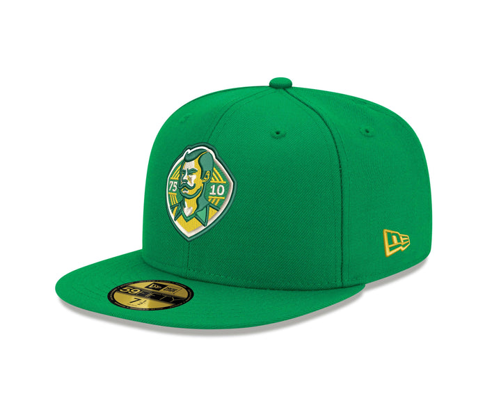 ROWDIES KELLY GREEN 59FIFTY FITTED HAT - The Bay Republic | Team Store of the Tampa Bay Rays & Rowdies
