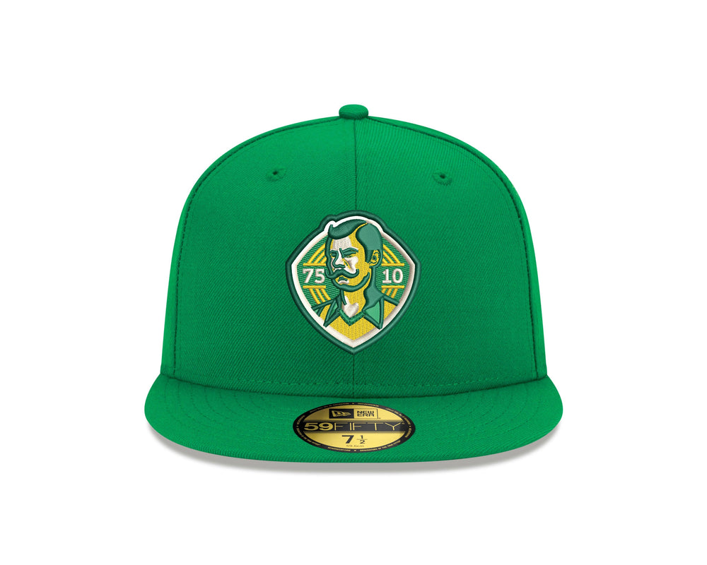ROWDIES KELLY GREEN 59FIFTY FITTED HAT - The Bay Republic | Team Store of the Tampa Bay Rays & Rowdies