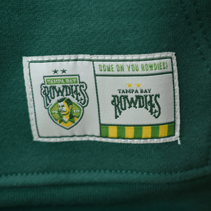 ROWDIES MEN'S GREEN TWO STAR FULL ZIP - The Bay Republic | Team Store of the Tampa Bay Rays & Rowdies