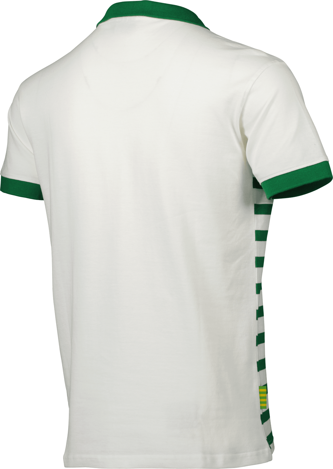 ROWDIES MEN'S WHITE STRIPED CREST POLO - The Bay Republic | Team Store of the Tampa Bay Rays & Rowdies
