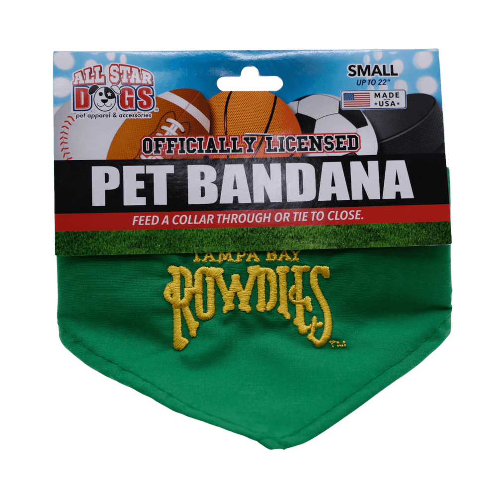 ROWDIES PET BANDANA - The Bay Republic | Team Store of the Tampa Bay Rays & Rowdies